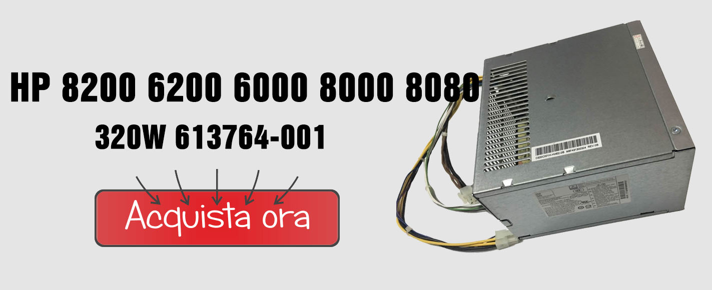 320W 613764-001 Alimentatore